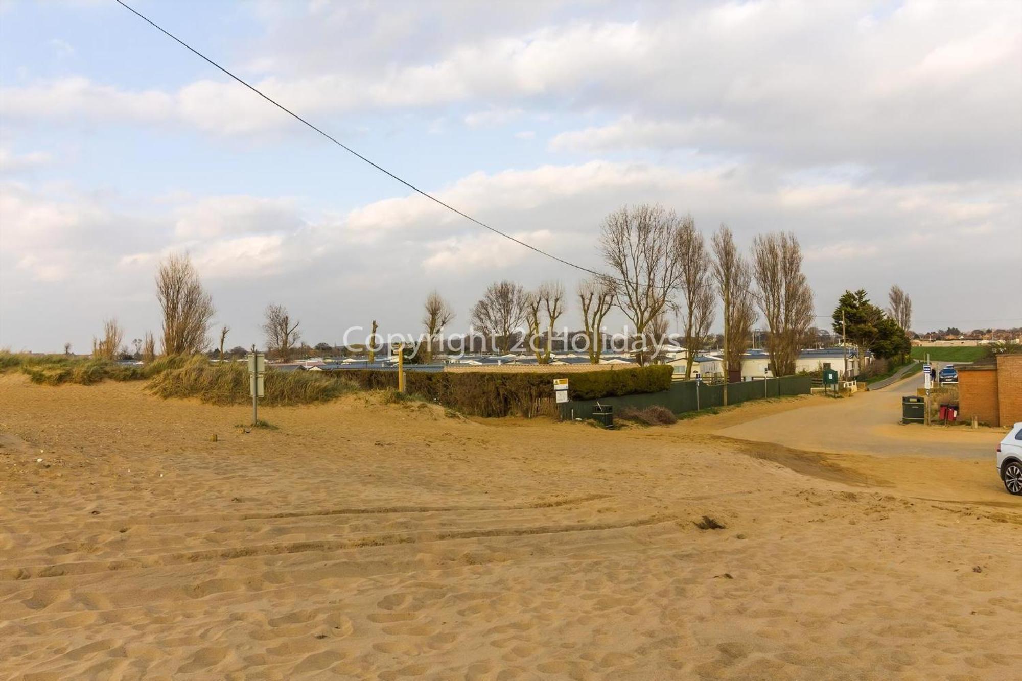 6 Berth Caravan For Hire By The Beach In Heacham, Norfolk Ref 21038C Eksteriør billede